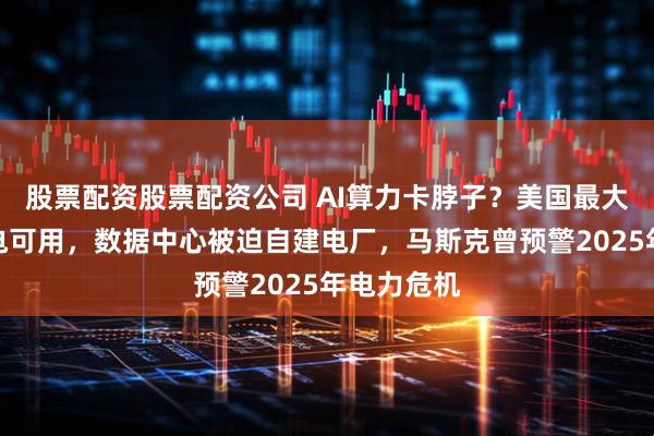 股票配资股票配资公司 AI算力卡脖子？美国最大电网无余电可用，数据中心被迫自建电厂，马斯克曾预警2025年电力危机